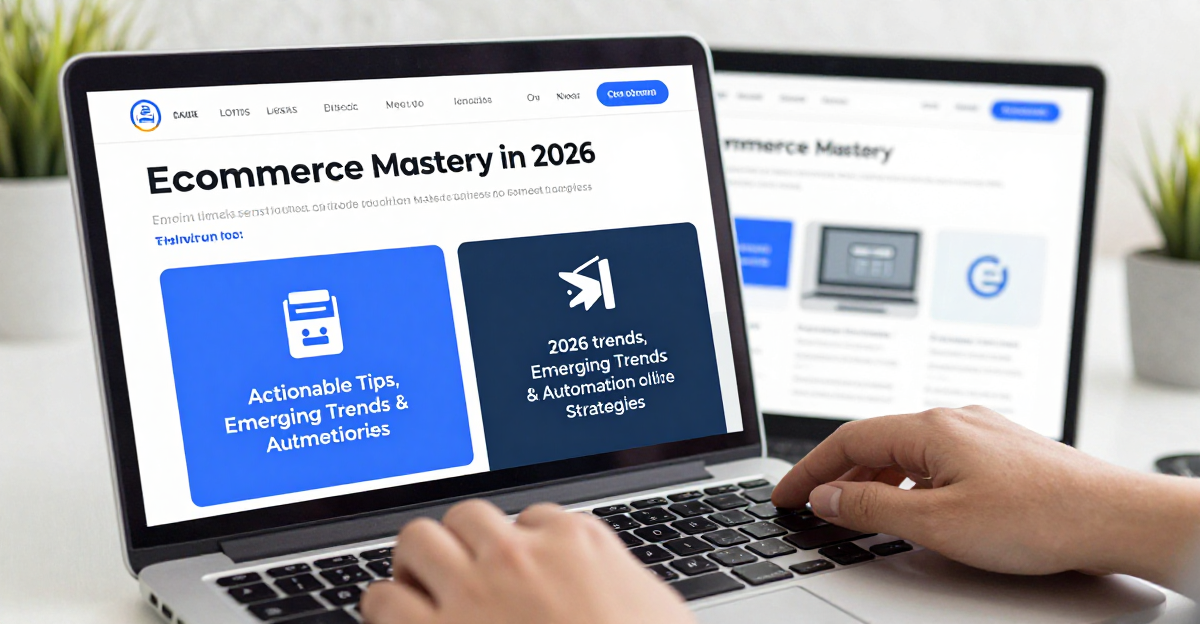 Ecommerce Mastery in 2026: Actionable Tips, Emerging Trends & Automation Strategies