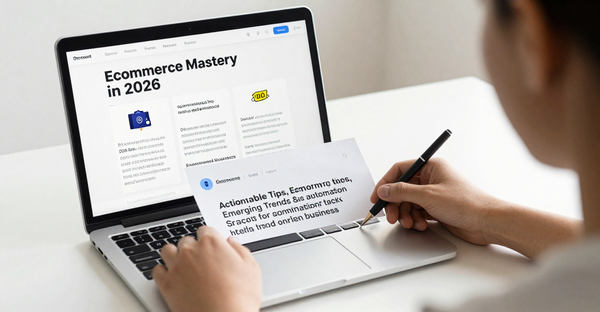 Ecommerce Mastery in 2026: Actionable Tips, Emerging Trends & Automation Strategies
